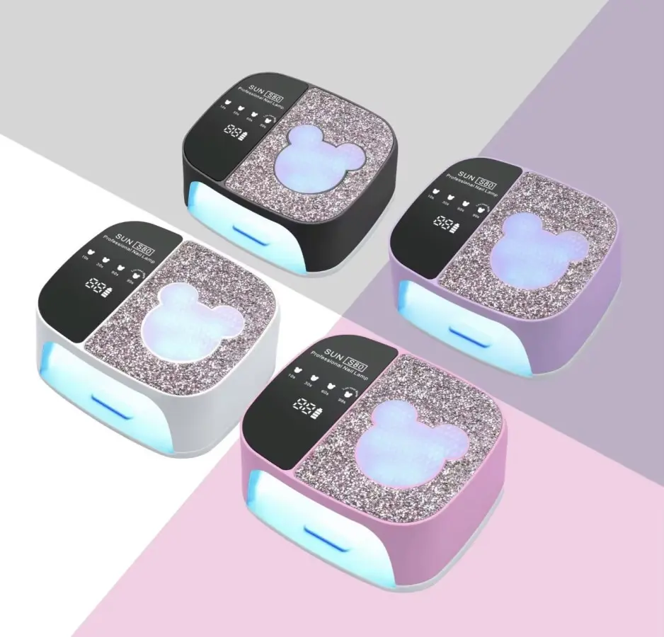 LAMPARA DE UÑAS S80X RECARGABLE