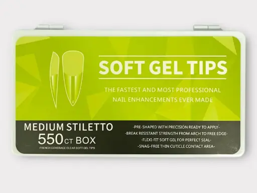 [550-1] UÑAS SOFT GEL STILETO